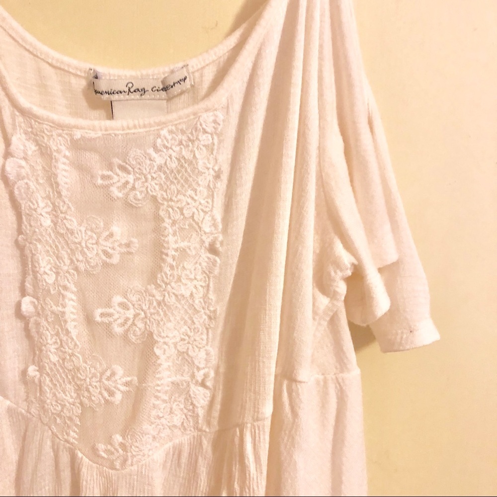 “Spring Cutie” White Light, Soft Blouse